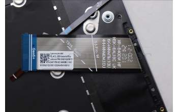 Lenovo 5CB1R71073 C-Cover with keyboard, German, Luna Grey, UK