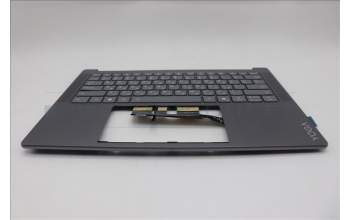 Lenovo 5CB1R71123 C-Cover with keyboard, Hebrew, Luna Grey, US