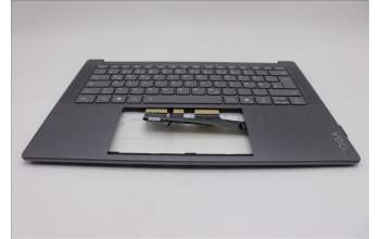 Lenovo 5CB1R71134 C-Cover with keyboard, German, Luna Grey, UK