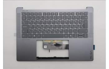 Lenovo 5CB1R71136 C-Cover with keyboard, Hungarian, Luna Grey, UK