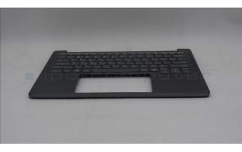 Lenovo 5CB1R71149 C-Cover with keyboard, Greek, Luna Grey, US