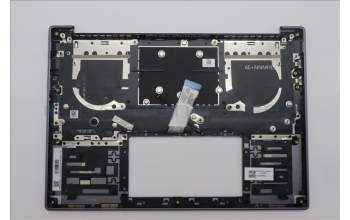 Lenovo 5CB1R71150 C-Cover with keyboard, US English Euro, Luna Grey, US