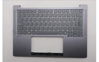 Lenovo 5CB1R71159 C-Cover with keyboard, Spanish, Luna Grey, UK