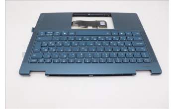 Lenovo 5CB1R71269 C-Cover with keyboard, Hungarian, Tidal Teal, Non-FingerPrint, Puresight Logo, UK
