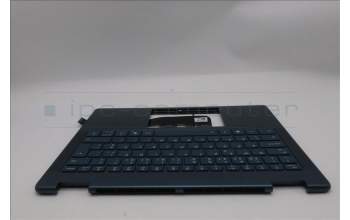 Lenovo 5CB1R71275 C-Cover with keyboard, Portuguese, Tidal Teal, Non-FingerPrint, Puresight Logo, UK