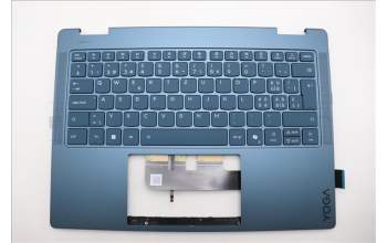 Lenovo 5CB1R71279 C-Cover with keyboard, Switzerland, Tidal Teal, Non-FingerPrint, Puresight Logo, UK