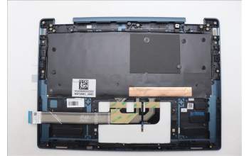 Lenovo 5CB1R71285 C-Cover with keyboard, English, Tidal Teal, Non-FingerPrint, Puresight Logo, US