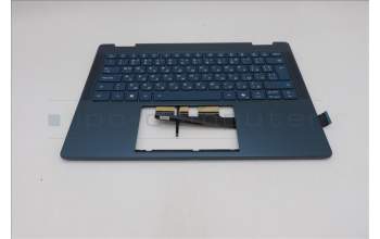 Lenovo 5CB1R71287 C-Cover with keyboard, Bulgarian, Tidal Teal, Non-FingerPrint, Puresight Logo, UK