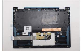 Lenovo 5CB1R71291 C-Cover with keyboard, French, Tidal Teal, Non-FingerPrint, Puresight Logo, US