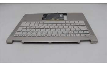 Lenovo 5CB1R71326 C-Cover with keyboard, Portuguese, Seashell, FingerPrint, Puresight Logo, UK