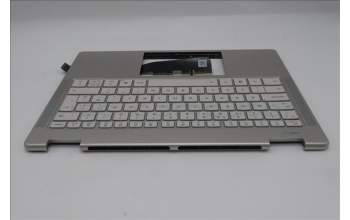Lenovo 5CB1R71364 C-Cover with keyboard, UK English, Seashell, Non-FingerPrint, Puresight Logo, UK