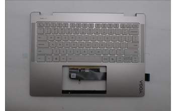 Lenovo 5CB1R71365 C-Cover with keyboard, US English Euro, Seashell, Non-FingerPrint, Puresight Logo, US