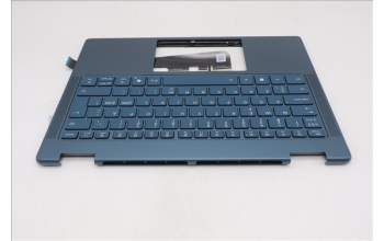 Lenovo 5CB1R71385 C-Cover with keyboard, Nordic, Tidal Teal, Non-FingerPrint, Non-Puresight Logo, UK