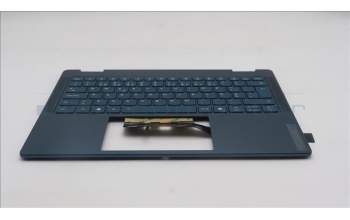 Lenovo 5CB1R71386 C-Cover with keyboard, Portuguese, Tidal Teal, Non-FingerPrint, Non-Puresight Logo, UK