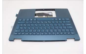 Lenovo 5CB1R71388 C-Cover with keyboard, Slovenian, Tidal Teal, Non-FingerPrint, Non-Puresight Logo, UK