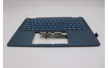 Lenovo 5CB1R71397 C-Cover with keyboard, Czech Slovakian, Tidal Teal, Non-FingerPrint, Non-Puresight Logo, UK