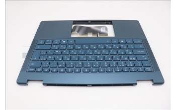 Lenovo 5CB1R71398 C-Cover with keyboard, Bulgarian, Tidal Teal, Non-FingerPrint, Non-Puresight Logo, UK