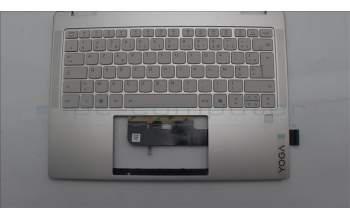Lenovo 5CB1R83537 C-Cover with keyboard, French, Seashell, FingerPrint, Non-Puresight Logo, US
