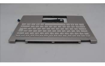 Lenovo 5CB1R83537 C-Cover with keyboard, French, Seashell, FingerPrint, Non-Puresight Logo, US