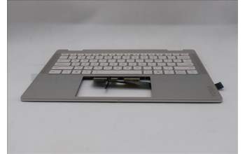 Lenovo 5CB1R83560 C-Cover with keyboard, US English Euro, Seashell, Non-FingerPrint, Non-Puresight Logo, US