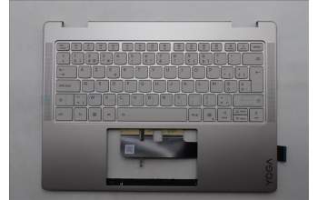 Lenovo 5CB1R83565 C-Cover with keyboard, Belgian, Seashell, Non-FingerPrint, Non-Puresight Logo, UK