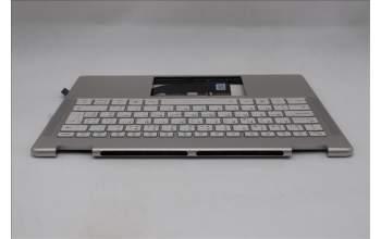 Lenovo 5CB1R83565 C-Cover with keyboard, Belgian, Seashell, Non-FingerPrint, Non-Puresight Logo, UK