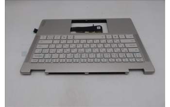 Lenovo 5CB1R83568 C-Cover with keyboard, Ukraine, Seashell, Non-FingerPrint, Non-Puresight Logo, US