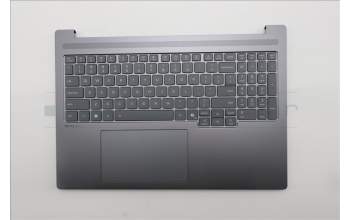 Lenovo 5CB1R91584 C-Cover with keyboard, English, Luna Grey, DIS, US