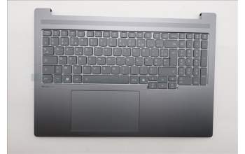 Lenovo 5CB1R91586 C-Cover with keyboard, French, Luna Grey, DIS, US