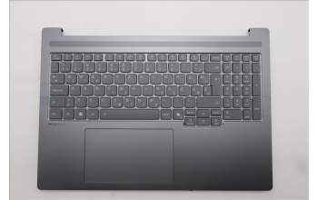 Lenovo 5CB1R91601 C-Cover with keyboard, Slovenian, Luna Grey, DIS, UK