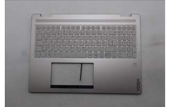Lenovo 5CB1R98430 C-Cover with keyboard, German, Seashell, FingerPrint, Non-Puresight Logo, UK