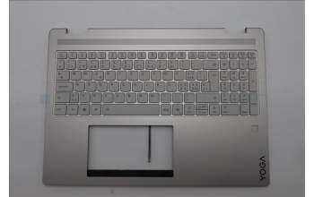 Lenovo 5CB1R98444 C-Cover with keyboard, Switzerland, Seashell, FingerPrint, Non-Puresight Logo, UK