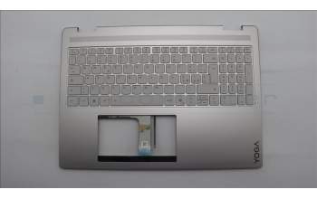 Lenovo 5CB1R99748 C-Cover with keyboard, Italian, Seashell, Non-FingerPrint, Non-Puresight Logo, UK