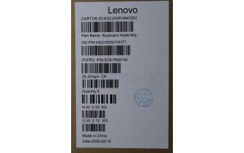 Lenovo 5CB1R99749 C-Cover with keyboard, Icelandic, Seashell, Non-FingerPrint, Puresight Logo, UK