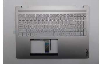 Lenovo 5CB1R99783 C-Cover with keyboard, English, Seashell, Non-FingerPrint, Puresight Logo, US