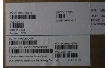 Lenovo 5CB1R99815 C-Cover with keyboard, Italian, Black