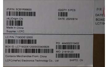 Lenovo 5CB1R99830 C-Cover with keyboard, Ukraine, Black, US