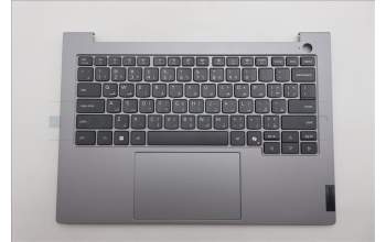 Lenovo 5CB1R99836 C-Cover with keyboard, Arabic, Arctic Grey, Non-Backlight, H-series, US