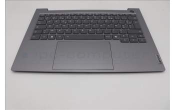 Lenovo 5CB1R99875 C-Cover with keyboard, French, Arctic Grey, Backlight, H-series, US
