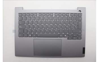 Lenovo 5CB1R99890 C-Cover with keyboard, Spanish, Arctic Grey, Backlight, H-series, UK