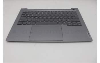 Lenovo 5CB1R99895 C-Cover with keyboard, UK English, Arctic Grey, Backlight, H-series, UK