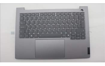 Lenovo 5CB1S00141 C-Cover with keyboard, Swedish/Finnish, Arctic Grey, Backlight, H-series, UK