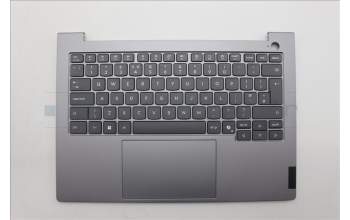 Lenovo 5CB1S00169 C-Cover with keyboard, UK English, Arctic Grey, Non-Backlight, U-series, UK