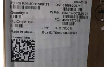 Lenovo 5CB1S00176 C-Cover with keyboard, Arabic, Arctic Grey, Backlight, U-series, US