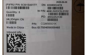 Lenovo 5CB1S00177 C-Cover with keyboard, Bulgarian, Arctic Grey, Backlight, U-series, UK