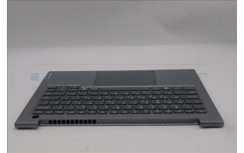 Lenovo 5CB1S00184 C-Abdeckung mit Tastatur, Griechisch, arktisgrau, Hintergrundbeleuchtung, U-Serie