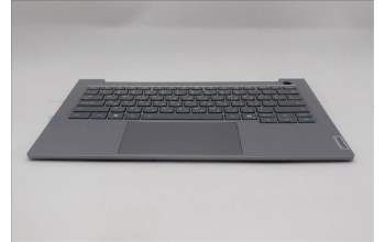 Lenovo 5CB1S00186 C-Abdeckung mit Tastatur, Hebräisch, arktisgrau, Hintergrundbeleuchtung, U-Serie