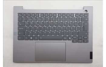 Lenovo 5CB1S00194 C-Abdeckung mit Tastatur, Portugiesisch, arktisgrau, Hintergrundbeleuchtung, U-Serie