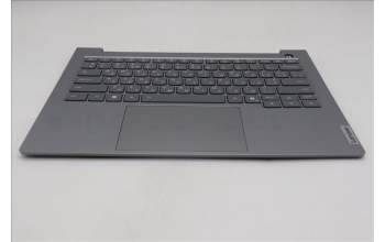Lenovo 5CB1S00203 C-Abdeckung mit Tastatur, Ukraine, arktisgrau, Hintergrundbeleuchtung, U-Serie