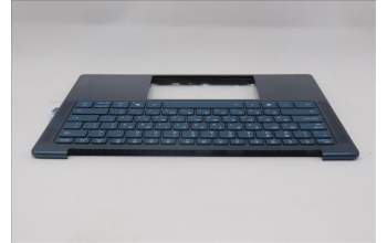 Lenovo 5CB1S00216 C-Cover with keyboard, Hebrew, Tidal Teal, Puresight Logo, US